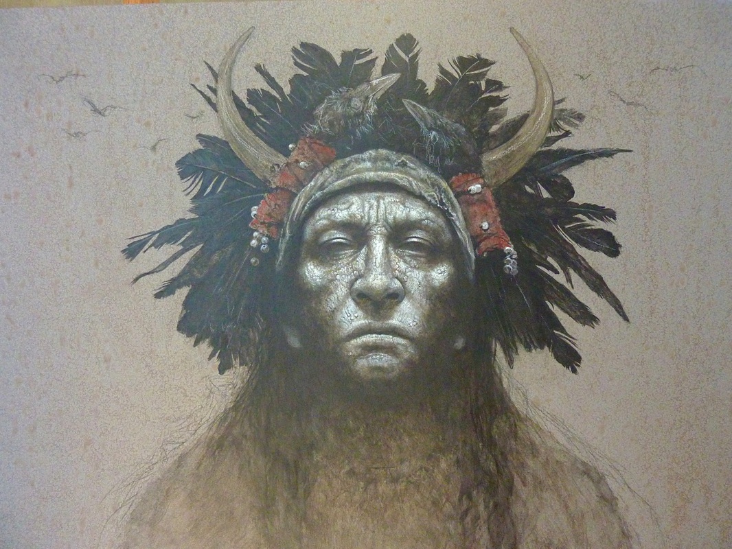 Kirby Sattler. Native American Indian Art Paintings. - NATIVE AMERICAN